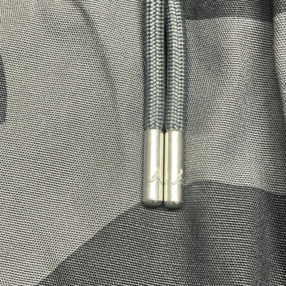 Jordan Pants Mens Medium Charcoal Gray Camo Essentials Cargo Drawstrings Outdoor